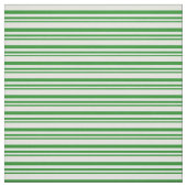 Forest Green & Light Cyan Stripes Stof (Swatch)