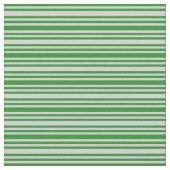 Forest Green & Light Grey Colour Lined Pattern Stof (Close Up)