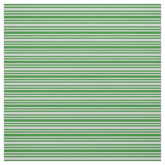 Forest Green & Light Grey Colour Lined Pattern Stof (Swatch)