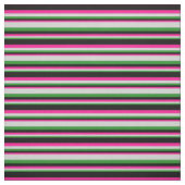 Forest Green, Light Grey, Deep Pink en Black Stof (Swatch)