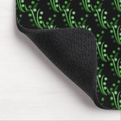 Forest Green Luxurous Glam Mousepad Muismat (Hoek)
