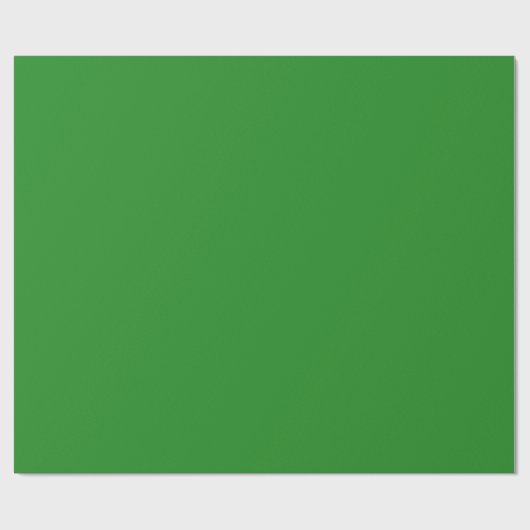 Forest Green Matte Wrapping Paper Cadeaupapier (Vlak)