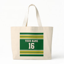 Forest Green met Yellow White Stripes Team Jersey