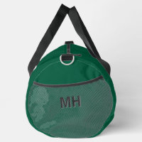 Forest Green Monogrammed