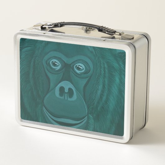 Forest Green Orangutan Lunchbox (Achterkant)