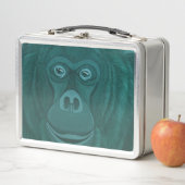 Forest Green Orangutan Lunchbox (In situ)