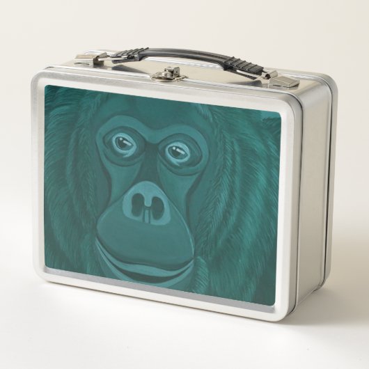 Forest Green Orangutan Lunchbox (Voorkant)
