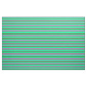 Forest Green, Orchid & Green Pattern van Stripes Stof (Fat Quarter)