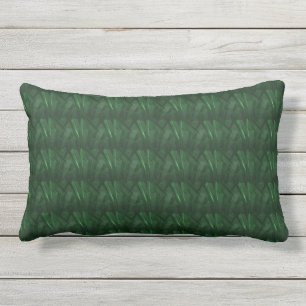 Forest Green Outdoor Lumbar Pillow Buitenkussen