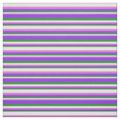 Forest Green, Paars, Orchid & Light Cyan Pattern Stof (Swatch)
