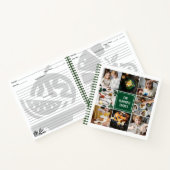 Forest Green Photo Collage 8 Pics Family Recipes Notitieboek (Binnen)