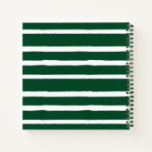 Forest Green Photo Collage 8 Pics Family Recipes Notitieboek (Achterkant)