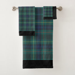 Forest Green Pset Bath Towel Set Bad Handdoek