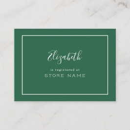 Forest Green Registry Enclosure Kaart