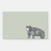 Forest Green Rustic Black Beer Post-it® Notes (Voorkant)