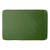 Forest Green: Solid Color Badmat (Voorkant)