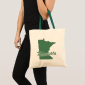 Forest Green State Minnesota-Canvas tas (Voorkant (product))