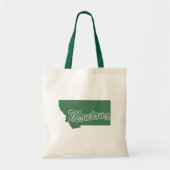 Forest Green State Montana-Canvas tas (Voorkant)