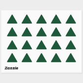 Forest Green Triangle-Sticker Sticker (Vel)