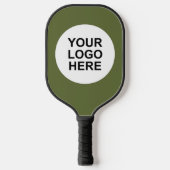  Forest Green Voeg je Logo toe Pickleball Paddle (Voorkant)