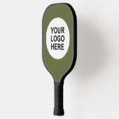  Forest Green Voeg je Logo toe Pickleball Paddle (Links)