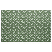 Forest Green Volleyball Chevron Patterned Stof (Fat Quarter)