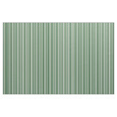 Forest Green & White Stripes Stof (Fat Quarter)