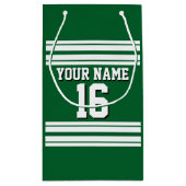 Forest Green White Team Jersey Klein Cadeauzakje (Achterkant)