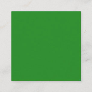 Forest Green & White Visitekaartje - 