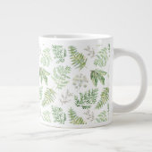 Forest Greenery Pattern Grote Koffiekop (Rechts)