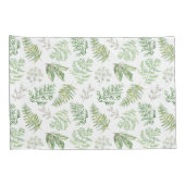 Forest Greenery Pattern Kussensloop (Achterkant-Rechts)