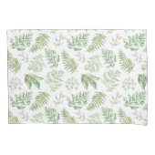 Forest Greenery Pattern Kussensloop (Voorkant-Links)
