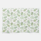 Forest Greenery Pattern Theedoek (Horizontaal)