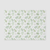 Forest Greenery Pattern Tissuepapier (Voorkant)