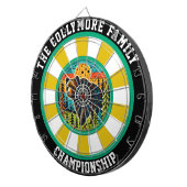 Forest Grizzly Beer met doel Dartbord (Voorkant Rechts)