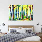 Forest Grove Canvas Print (Insitu (Slaapkamer))