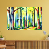 Forest Grove Canvas Print (Insitu (Woonkamer))