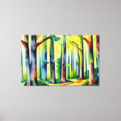 Forest Grove Canvas Print (Voorkant)