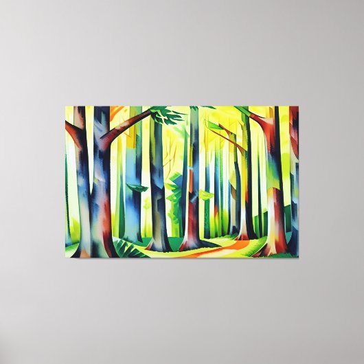 Forest Grove Canvas Print (Voorkant)