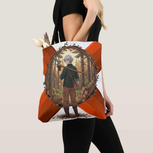 Forest Guardian Anime Tote Bag (Dichtbij)
