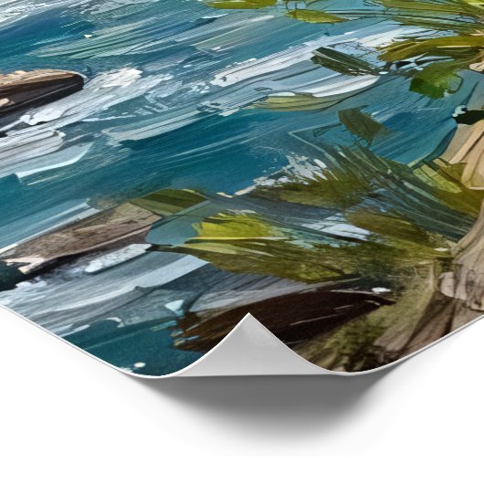 Forest Guardian: Bigfoot en zijn afdeling Poster (Hoek)