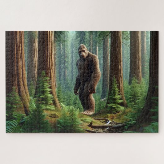 Forest Guardian, Bigfoot, Wildlife Legpuzzel (Horizontaal)