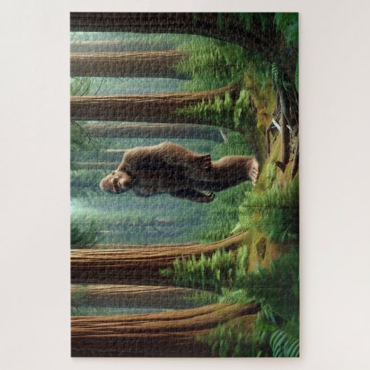 Forest Guardian, Bigfoot, Wildlife Legpuzzel (Verticaal)
