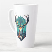 Forest Guardian: De geest van het hert Latte Mok (Linkerhoek)