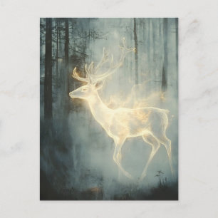 Forest Guardian Deer Spirit Feestdagenkaart