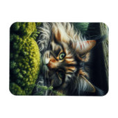 Forest Guardian Feline Magneet (Horizontaal)