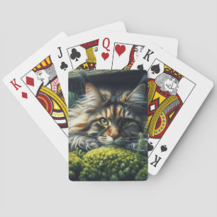 Forest Guardian Feline Pokerkaarten