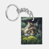 Forest Guardian Feline Sleutelhanger (Voorkant Links)