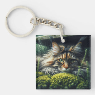 Forest Guardian Feline Sleutelhanger