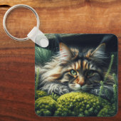 Forest Guardian Feline Sleutelhanger (Voorkant)